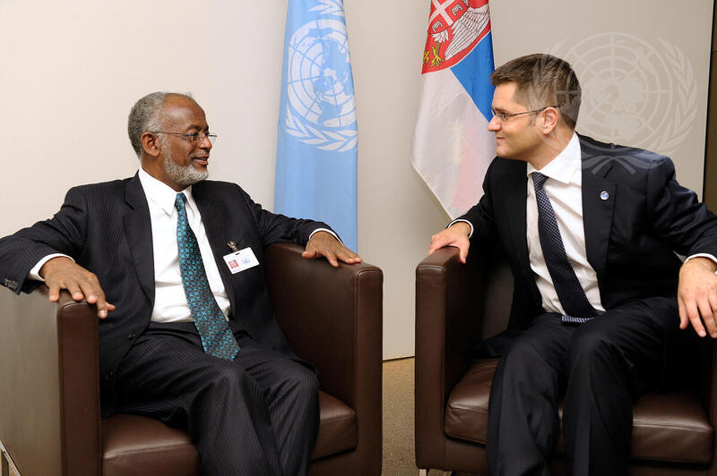 Assembly President Meets Foreign Minister of Sudan