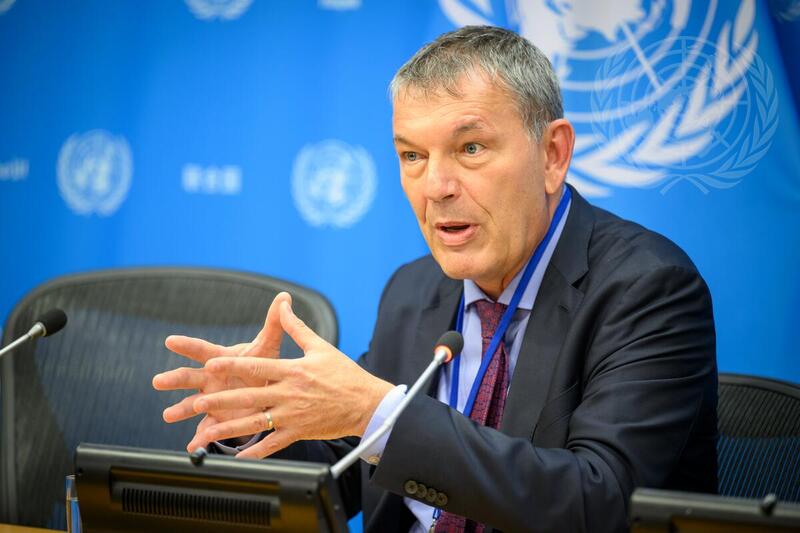 Commissioner-General of UNRWA Briefs Press