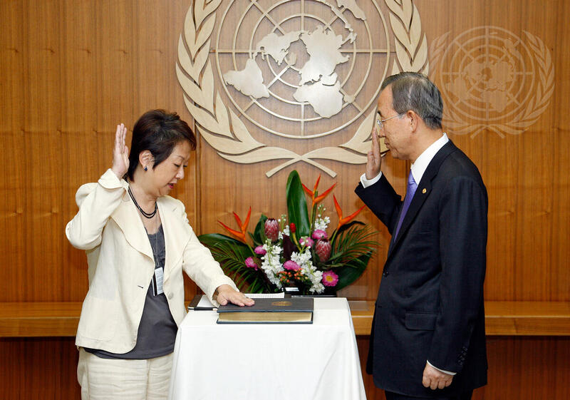 Secretary-General Swears in New Assistant Secretary-General
