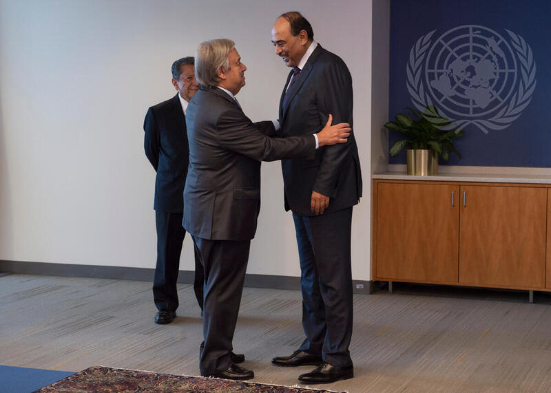 Secretary-General Meets Deputy Prime Minister of Kuwait