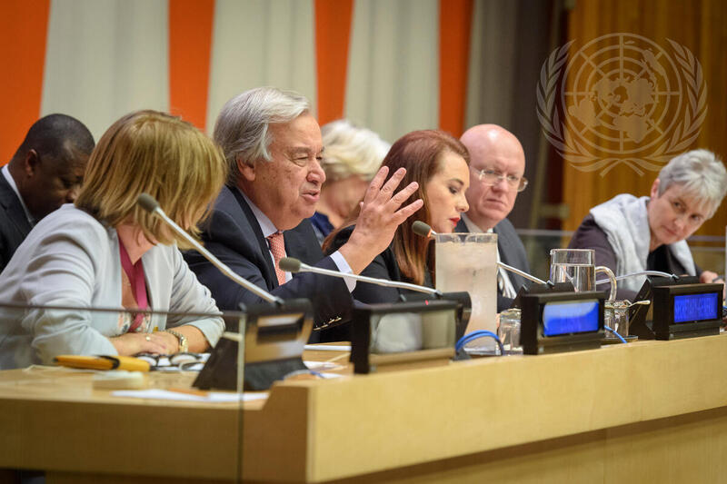 Dialogue of Presidents of General Assembly, ECOSOC, and Security Council, with Secretary-General