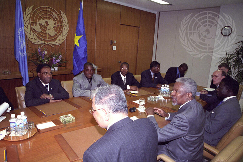 Secretary-General Meets with President of Democratic Republic of the Congo