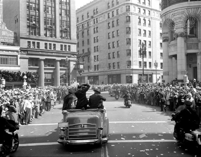 Truman Arrives to San Francisco Conference