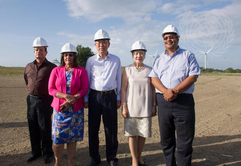 Secretary-General Visits Nicaraguan Wind Farm