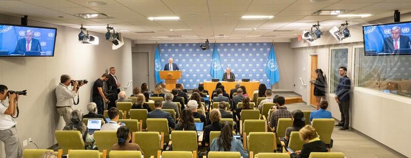 Secretary-General Briefs Press Ahead of 78th Session of UN General Assembly