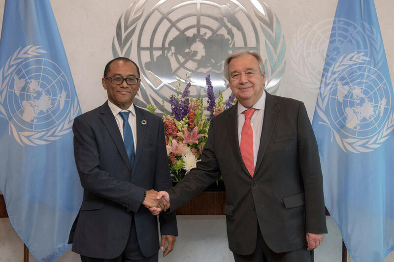 Secretary-General Meets Foreign Minister of Timor-Leste