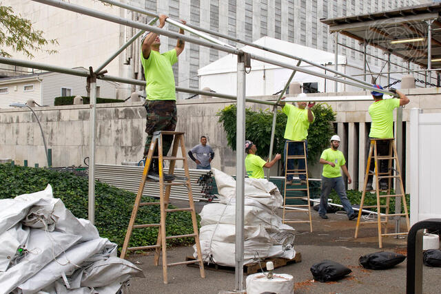 Ongoing Renovations at UN Headquarters