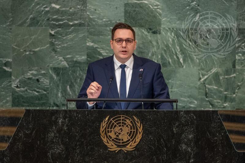 Foreign Minister of Czech Republic Addresses General Assembly Debate