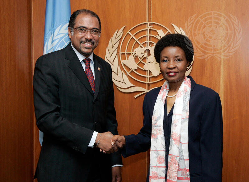 Deputy Secretary-General Meets New UNAIDS Executive Director