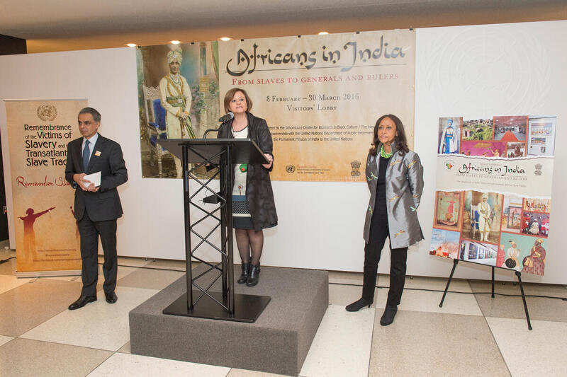 Opening of Exhibit on Africans in India