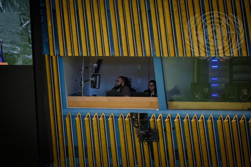 Scene in General Assembly Hall during Second Day of 80th General Assembly Debate