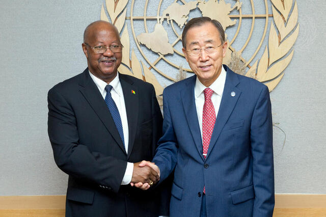 Secretary-General Meets Prime Minister of Guinea-Bissau