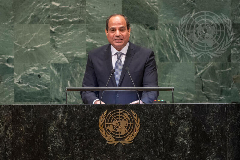 President of  President of the Arab Republic of Egypt Addresses General Assembly