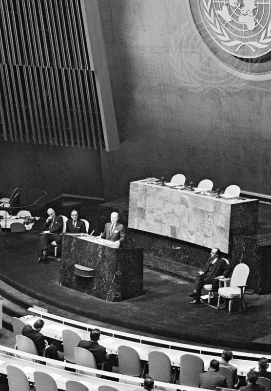 Acting Secretary-General Dedicates the Dag Hammarskjöld Library