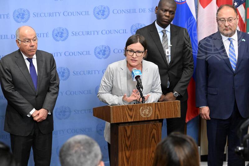 President of ICRC Briefs Press