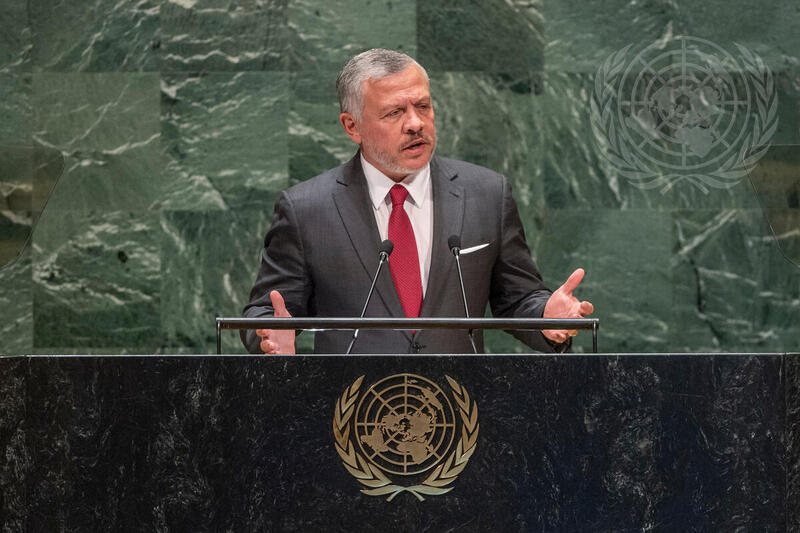 King of Jordan Addresses General Assembly