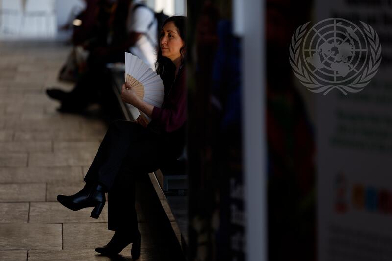 Scene during 4th International Conference on Financing for Development