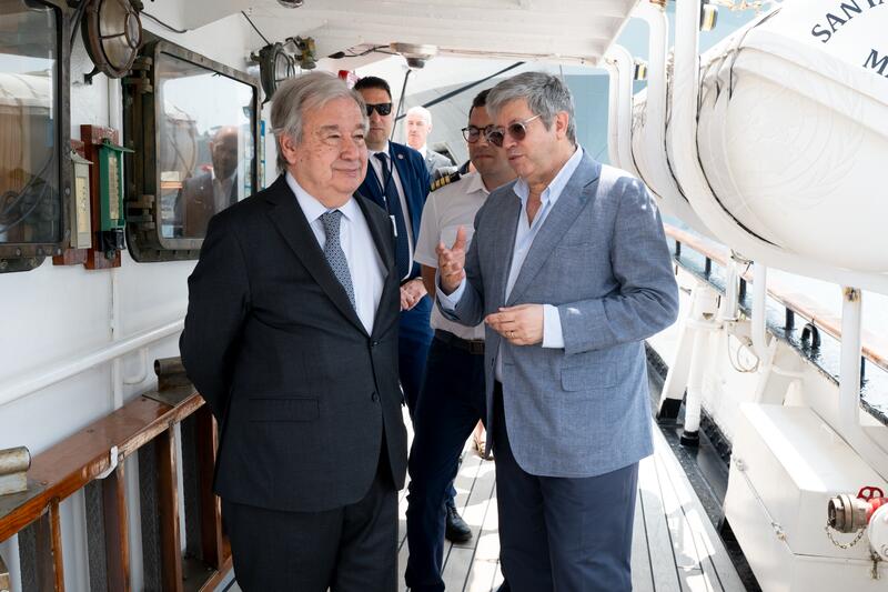 Secretary-General Attends United Nations Ocean Conference
