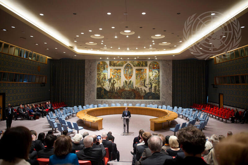 Inauguration of Newly Renovated Security Council Chamber
