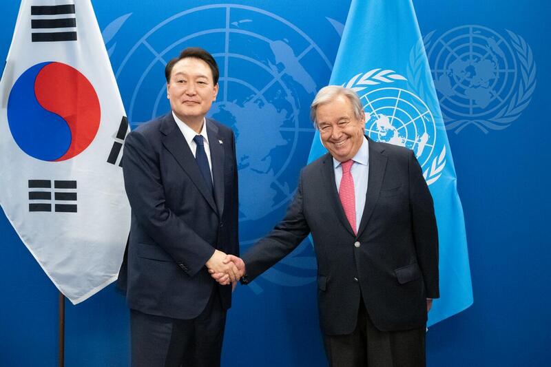 Secretary-General Meets with President of Republic of Korea