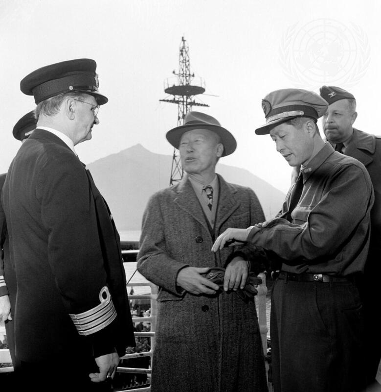 Danish Hospital Ship "Jutlandia" Arrives in Pusan