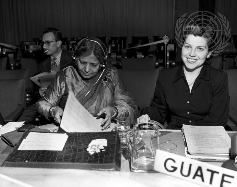 United Nations Commission on Status of Women Holds Second Session
