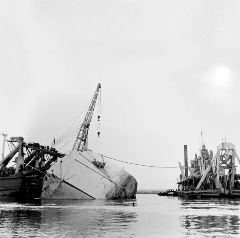 UN Salvage Craft Complete Task of Towing "Akka"