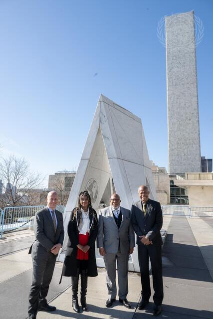 Group Photo on Commemoration International Day of Remembrance of Victims of Slavery and Transatlantic Slave Trade