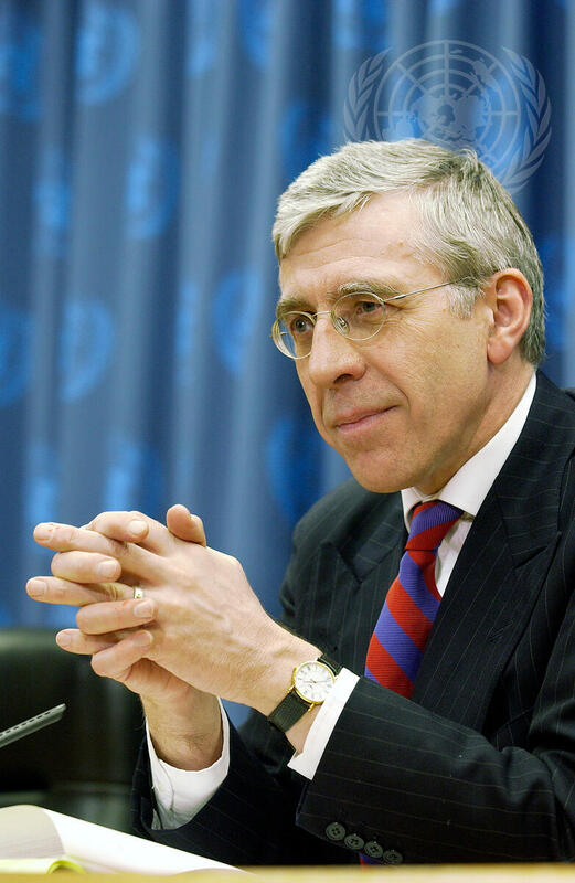Secretary of State for Foreign Affairs of United Kingdom Guest at Noon Briefing