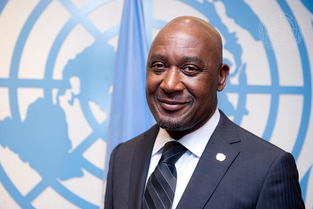 Portrait of UN Chief of Protocol