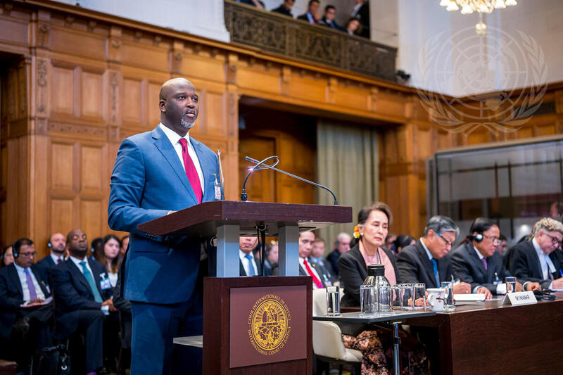 Opening of ICJ Hearings in Case Gambia v. Myanmar