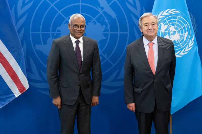 Secretary-General Meets with President of Cabo Verde