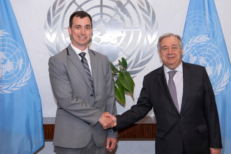 Secretary-General Swears in Under-Secretary-General for Safety and Security