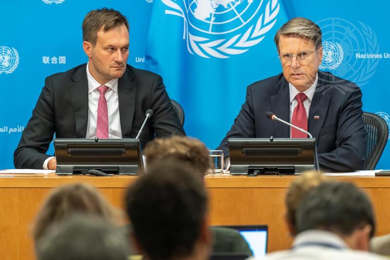 President of Security Council Briefs Press on Programme of Work