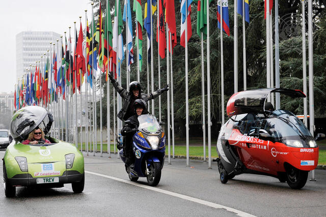 Zero Emissions Vehicles Round off Global Tour in Geneva