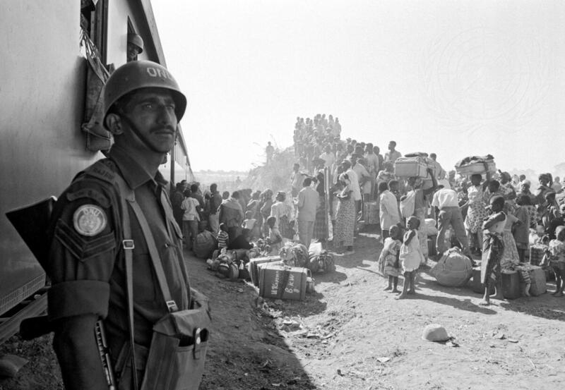 Refugee Camp Clearance Programme in Elizabethville (Congo)