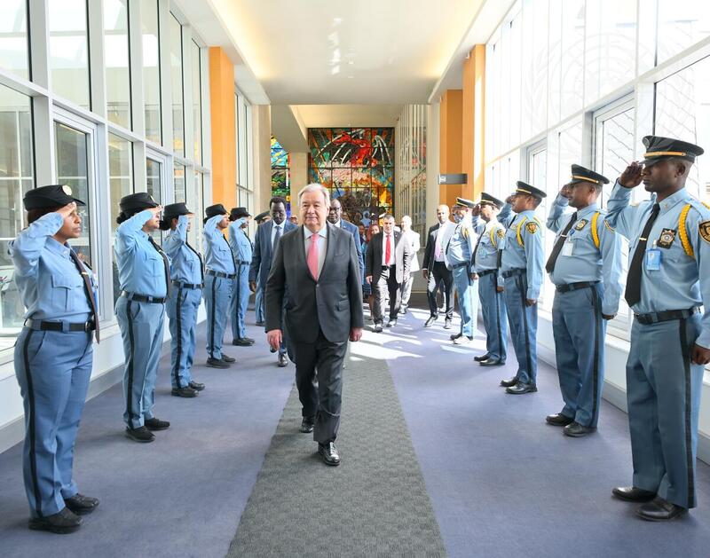 Secretary-General Attends Town Hall Meeting in Addis Ababa