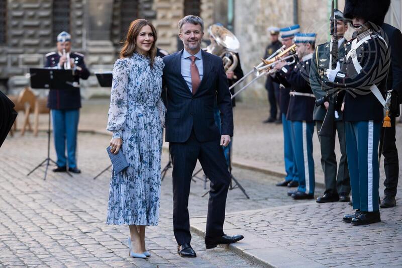 King and Queen of Denmark Arrive at Kronborg Castle