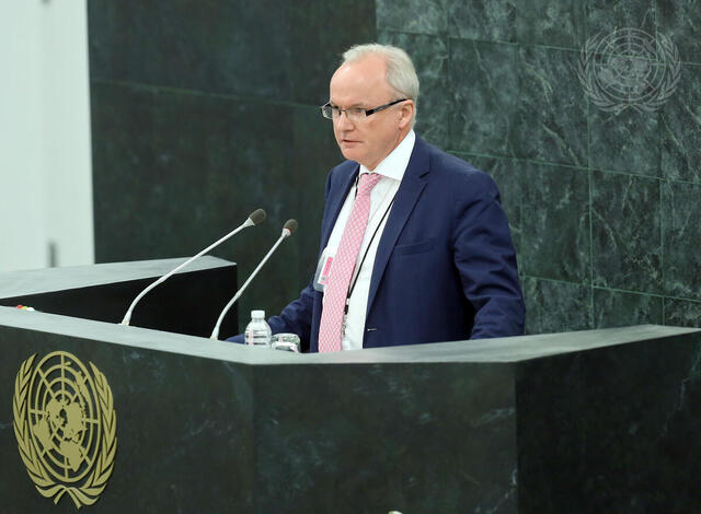 U.K. Home Office Director Addresses High-level Dialogue on Migration and Development