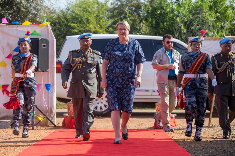 Medal Parade for UNMISS Police Officers