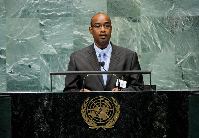 Health Minister of Djibouti Addresses High-Level Meeting on Non-Communicable Diseases