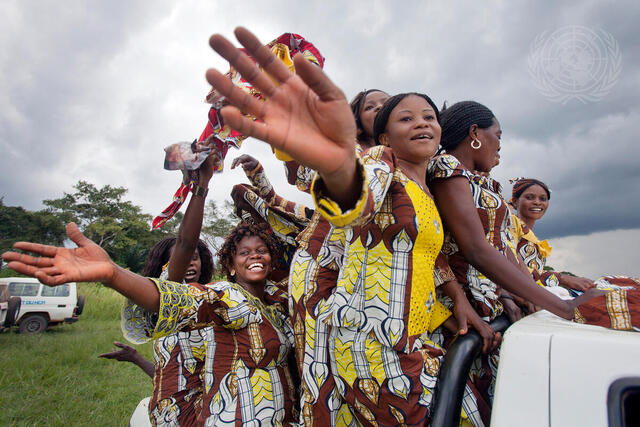 Congolese Women Welcome Deputy High Commissioner for Human Rights