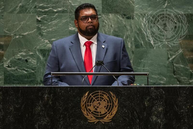 President of Guyana Addresses General Assembly Debate