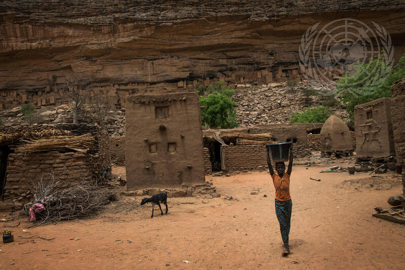 Daily Life in Dogon Region, Mali
