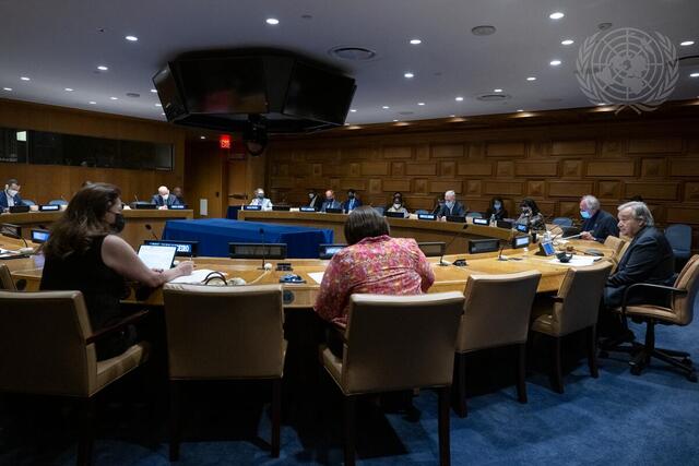 Secretary-General Meets UN Global Compact Board