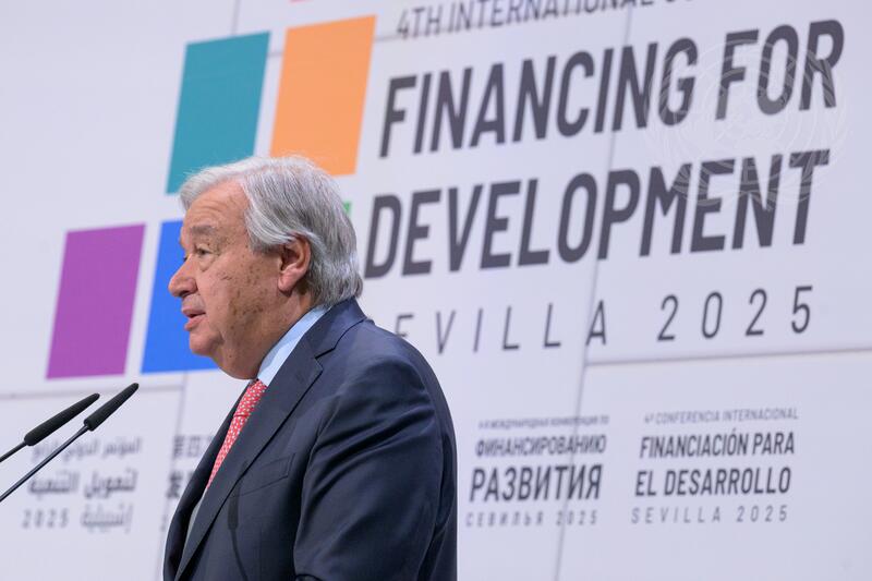 Secretary-General and President of Government of Spain Holds Press Conference