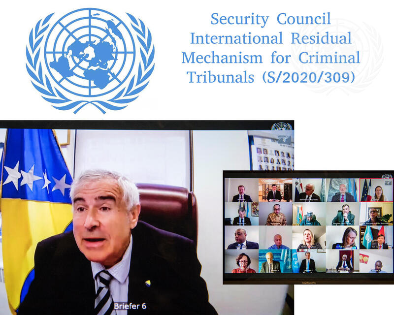 Security Council Members Hold Open Videoconference in connection with International Residual Mechanism for Criminal Tribunals