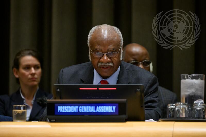 General Assembly Holds Preparatory Meeting before International Conference for Peaceful Settlement of Question of Palestine and Implementation of Two-State Solution