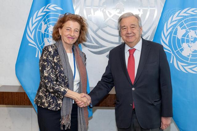 Secretary-General Meets with His Special Adviser on Responsibility to Protect