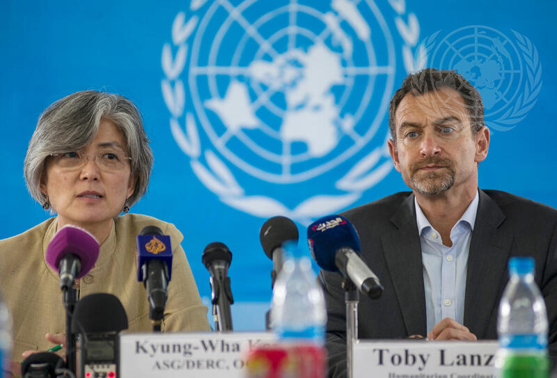 Assistant Secretary-General for Humanitarian Affairs Speaks to Press in Juba